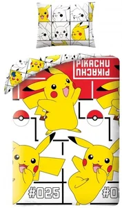 Bavlněné ložní povlečení Pokémon Pikachu 70x90 a 140x200 cm