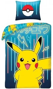 Bavlněné povlečení Pokémon Pikachu 70x90/140x200