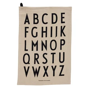 Bavlněné utěrky 2 ks 40×60 cm Design Letters