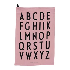 Bavlněné utěrky 2 ks 40x60 cm Design Letters