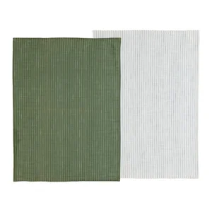 Bavlněné utěrky Line 2 ks 50x70 cm