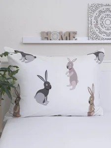 Bavlněný povlak na polštář Zajíčci 70×90 cm