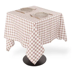 Bavlněný ubrus 150x150 cm Gingham – Tiseco Home Studio