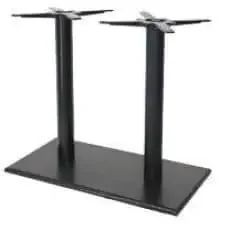 BD012 Stolová podnož – litinová s obdélníkovou základnou