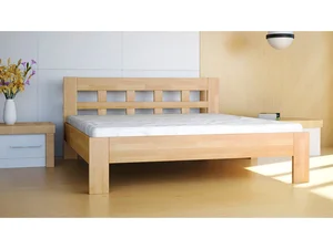 Bedton Bebop 180 cm z masivu Buk – tabák, olejovosk