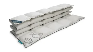 BEDTON C-DUR Celoroční péřová přikrývka 140×220 cm, 60/40, Slonová kost
