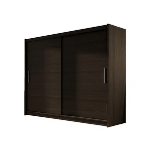 BEGA I šatní skříň, čokoládová 180 cm