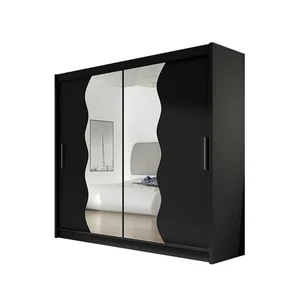 BEGA X šatní skříň 180 cm, černá