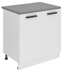 Belini Premium Kuchyňská Skříňka 80 cm bílá mat s pracovní deskou
