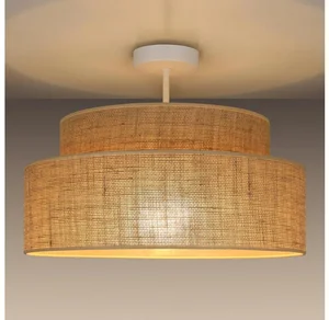Belis Boho Přisazený Lustr 40 cm Béžový