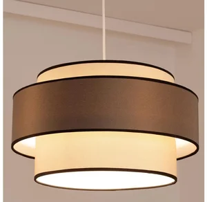 Belis Lustr Grace s E27 60W, krémovo-hnědý