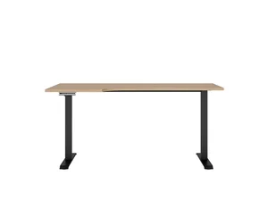 BELLARMINO Elektrický stůl 160x90 cm – levý, dub artisan