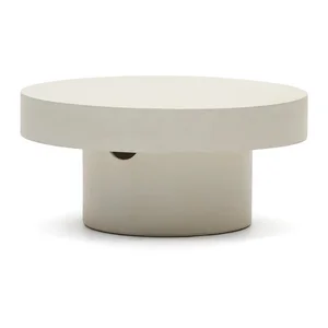 Betonový kulatý zahradní stolek 66 cm Aiguablava