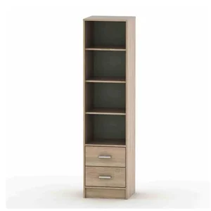 Betty 4 Regál s šuplíky, dub sonoma