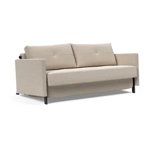 Béžová rozkládací pohovka Innovation Cubed 160 cm