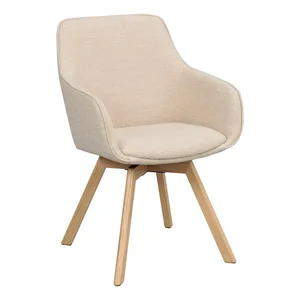 Béžové jídelní židle Alison, sada 2 kusů