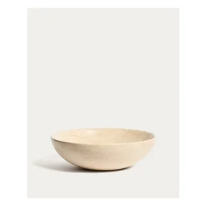 Béžové kulaté mramorové umyvadlo Darnen Ø40 cm – Kave Home