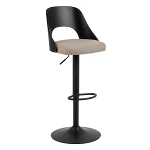 Béžové otočné barové židle Lucy 2 ks 113 cm