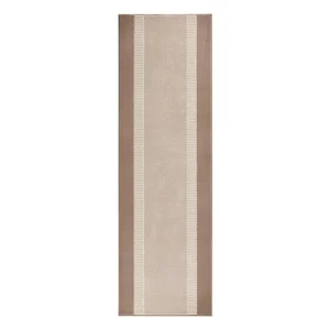 Béžovo-hnědý běhoun Hanse Home Basic 80x300 cm