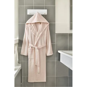 Béžový bavlněný župan S/M Mila Home