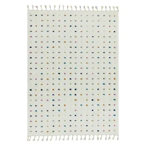 Béžový koberec Dotty Multi 80x150 cm