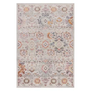 Béžový koberec Flores 170x120 cm Asiatic Carpets