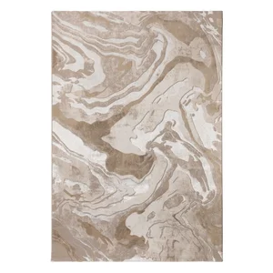 Béžový koberec Marbled 80x150 cm