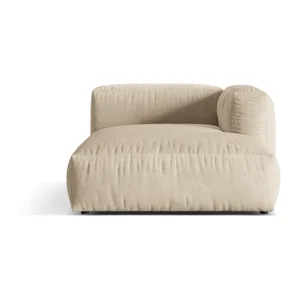 Béžový sametový roh modul Martina Micadoni