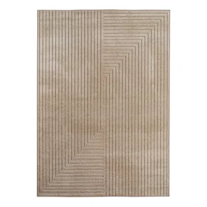 Béžový venkovní a vnitřní koberec 140x200 cm Nova 1202