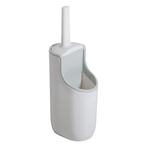 Béžový WC kartáč s úložným prostorem Addis Premium