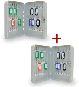 Bezpečná klíčová skříňka s mechanickým zámkem a 48 místy