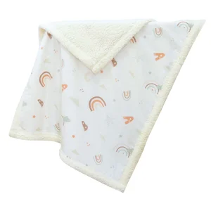 Bílá bavlněná deka Renforcé 75×100 cm Abc Mijolnir