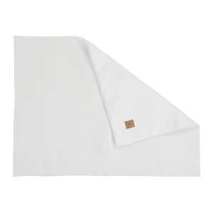 Bílá dětská deka bouclé 100 × 77 cm – Meowbaby