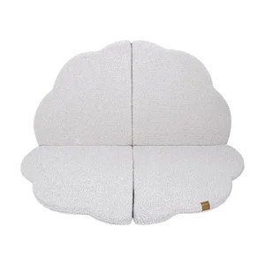 Bílá dětská podložka 160×160 cm Meowbaby