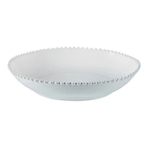 Bílá kameninová mísa na těstoviny Costa Nova Pearl, 34 cm