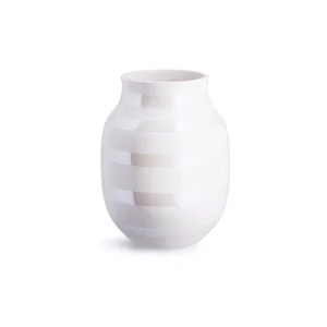 Bílá kameninová váza Kähler Design Omaggio 20 cm