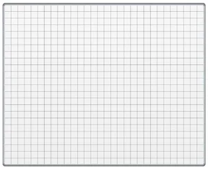 Bílá keramická popisovací tabule s potiskem ekoTAB 1500x1200 mm