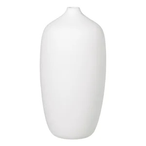 Bílá keramická váza Blomus 25 cm