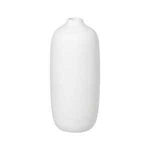 Bílá keramická váza Ceola 18 cm