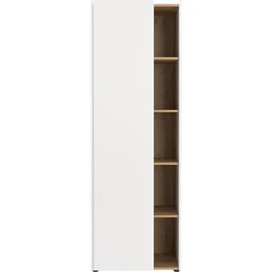 Bílá knihovna Hasselt 62x188 cm