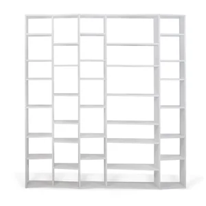 Bílá knihovna Valsa 216×224 cm – TemaHome
