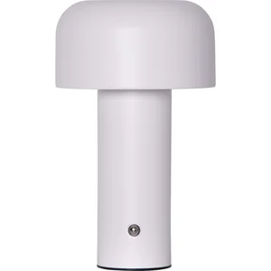 Bílá LED stolní lampička Bobby