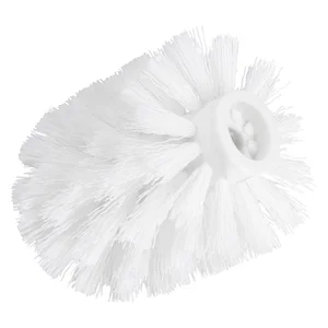 Bílá náhradní hlavice pro WC kartáč Wenko 8,5 cm
