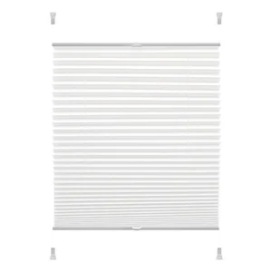 Bílá plisé roleta Verona 72,5x150 cm – Gardinia