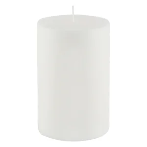 Bílá svíčka Ego Dekor Cylinder Pure – 83 h hoření