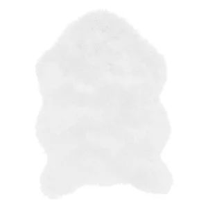 Bílá umělá kožešina Tiseco Home Studio Sheepskin 60x90 cm