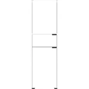 Bílá vysoká koupelnová skříňka 34×111 cm Forano Germania