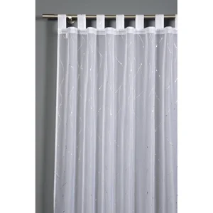 Bílá záclona Voile 245x140 cm