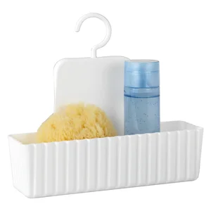 Bílá závěsná koupelnová polička Minas