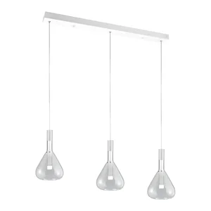 Bílé LED závěsné svítidlo Cipera CINQUE